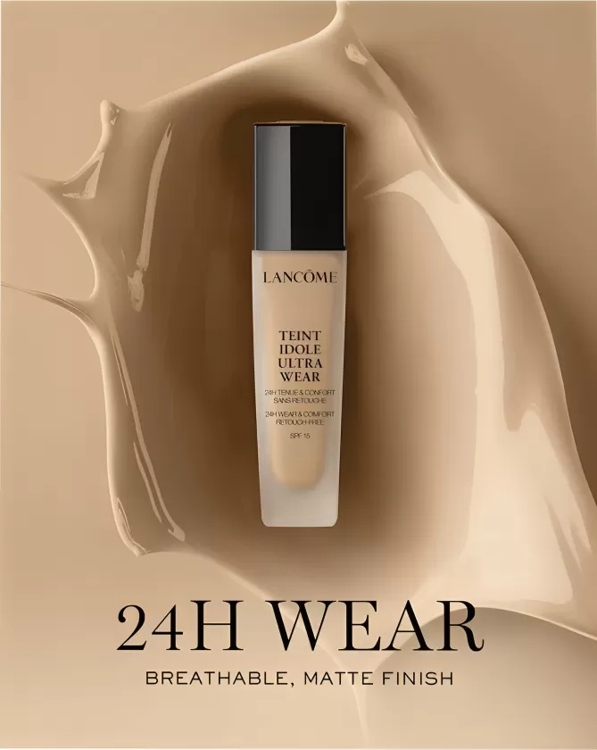 about Foundation LANCOME TEINT IDOLE ULTRA WEAR UP TO 24H WEAR FOUNDATION SPF 35