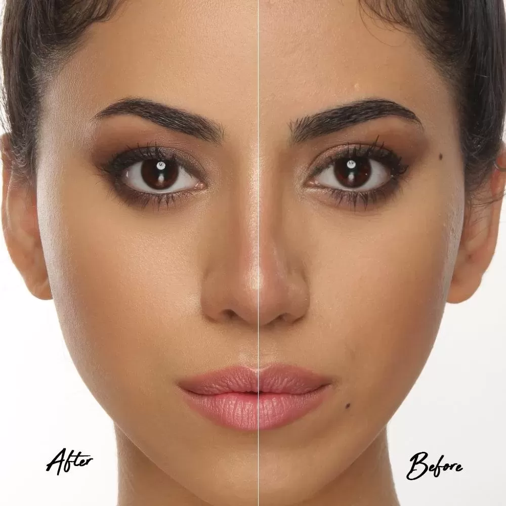 before after Foundation FOREVER52 PHOTO MATTE LIQUID FOUNDATION 