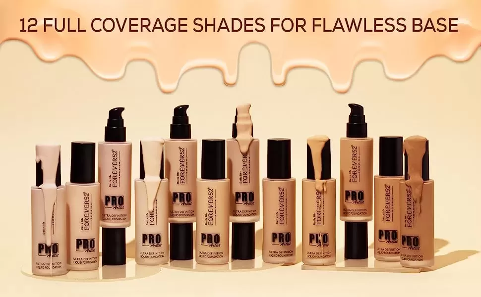 about Foundation FOREVER52 Pro Artist Ultra Definition Liquid Foundation