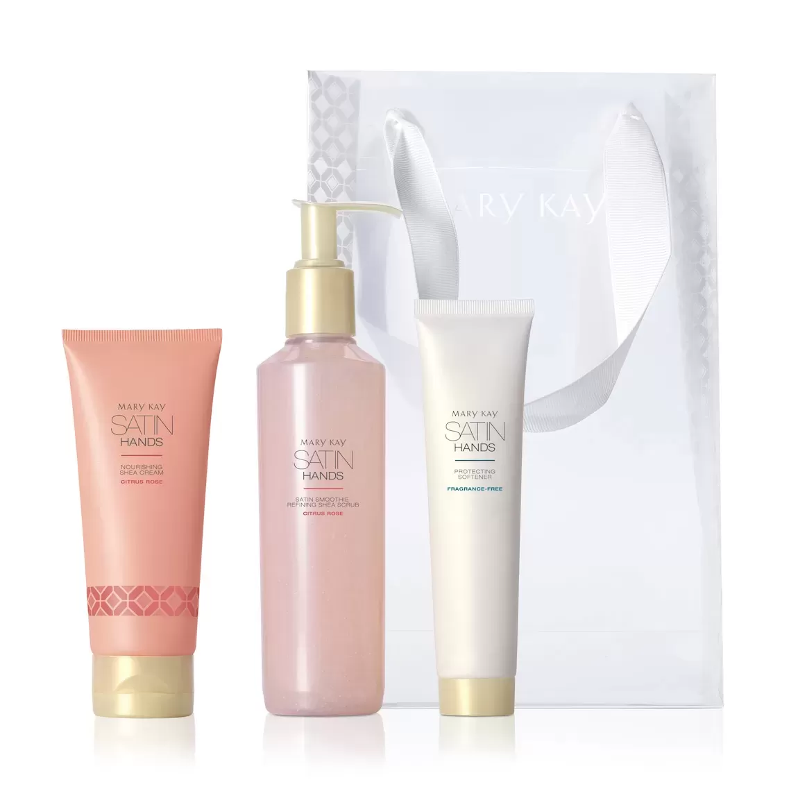 about Skin Set MARY KAY  Limited-Edition Citrus Rose Satin Hands Pampering Set