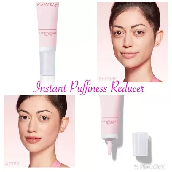 before after Eye Cream MARY KAY Mary Kay Instant Puffiness Reducer- 10gr