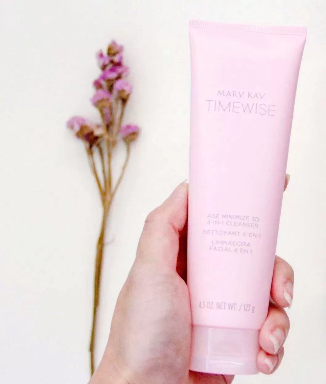 about Face Wash MARY KAY TimeWise Age Minimize 3D 4-in-1 Cleanser – NORMALDRY