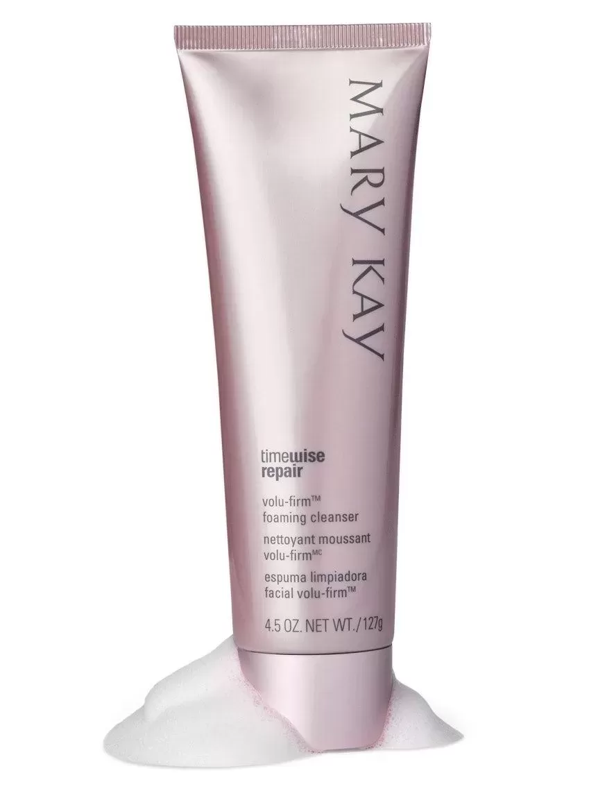 about Face Wash MARY KAY  TimeWise Repair Volu-Firm Foaming Cleanser