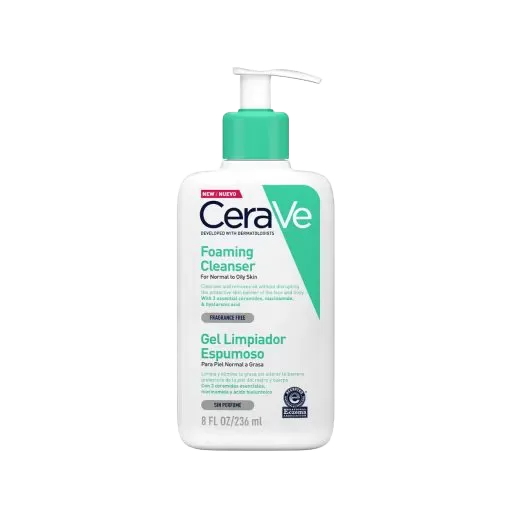 Face Wash CeraVe  Foaming Cleanser For Normal to Oily Skin