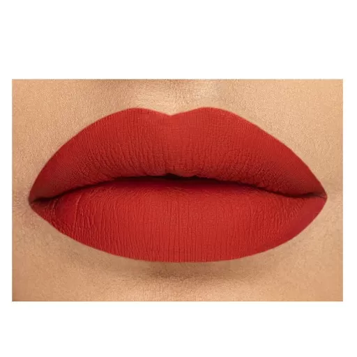 before after Lip Stick FOREVER52 Velvet Rose Matte Lipstick – RS