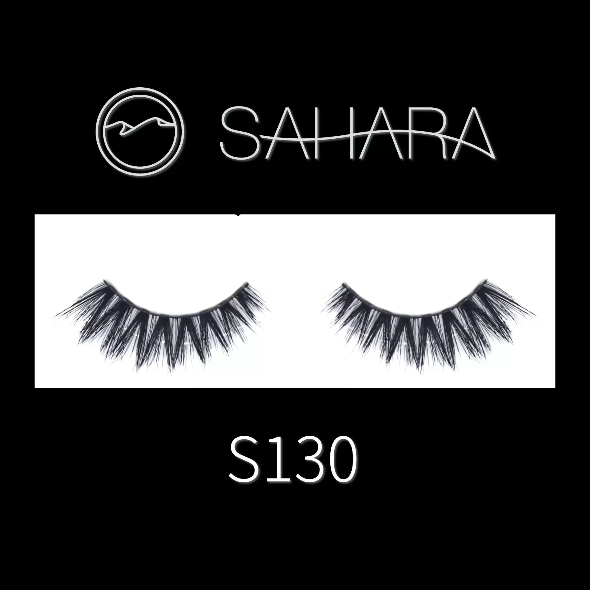 Eye Lash SAHARA SAHARA Eyelash (Human) hair S130