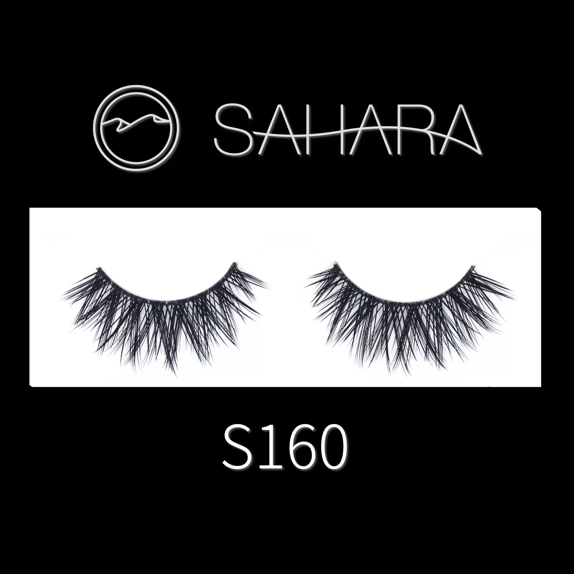 Eye Lash SAHARA S160 SAHARA Eyelash (Human) hair